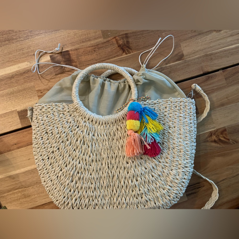 Hand Woven Handbag Boho Style NWT